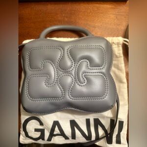*NEW ONLY WORN 1x Ganni Butterfly Small Leather Crossbody Handbag